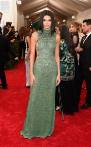 Kendall Jenner at the 2015 Met Gala.